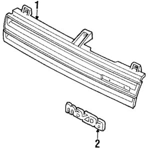 Grille - Mazda (G225-50-710A)