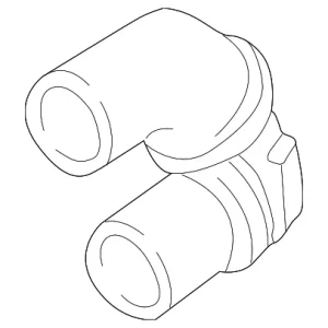 Hose Upper Water - Mazda (GYY1-15-186)
