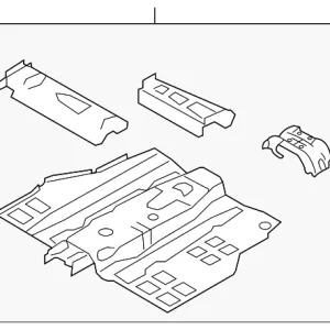 Front Floor Pan - Mazda (CD83-53-600F)