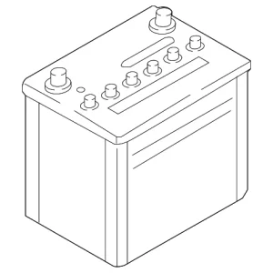 Vehicle Battery - Mazda (0000-80-0035-WB)