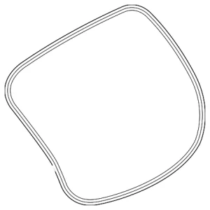 Weatherstrip - Mazda (BBN9-62-761A)