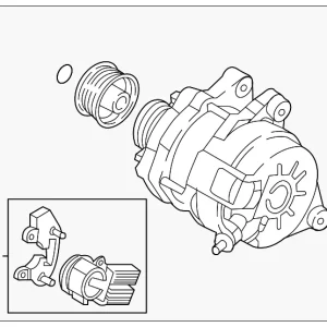 Alternator - Mazda (PX4P-18-300)