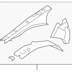 Apron Assembly - Mazda (NE51-53-210A)