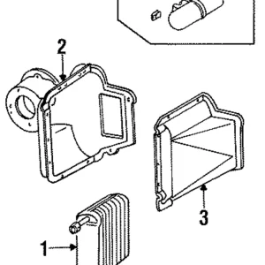 Evaporator Core - Mazda (ZZN0-61-J41)