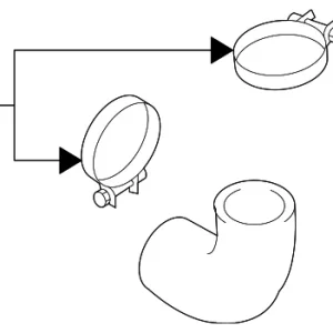 Intake Hose - Mazda (L33X-13-770B)