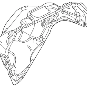 Heat Shield - Mazda (PYCF-13-390B)