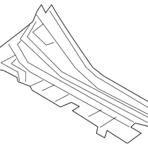 Cowl Grille - Mazda (BDTS-50-7R0C)