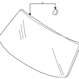 Windshield - Mazda (EF91-63-900)