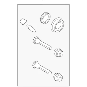 Caliper Assembly Seal Kit - Mazda (DAY3-26-46ZA)
