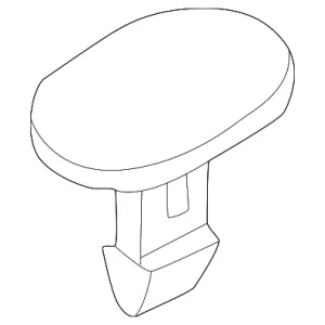 Reveal Molding Fastener - Mazda (C001-50-6D7)