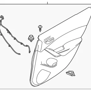 Door Trim Panel - Mazda (GBFN-68-520-02)