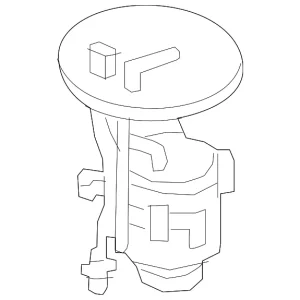 Fuel Pump Hanger - Mazda (PE11-13-ZE0)