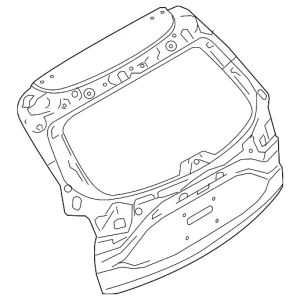 Lift Gate - Mazda (KBY0-62-02XD)