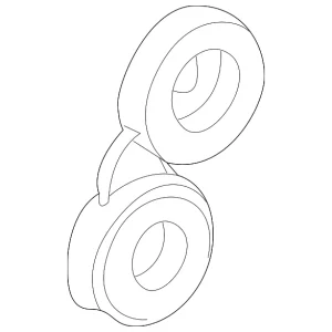 Serpentine Tensioner - Mazda (AJ03-15-980B)