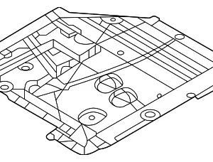 Front Cover - Mazda (KBB3-56-3H0D)