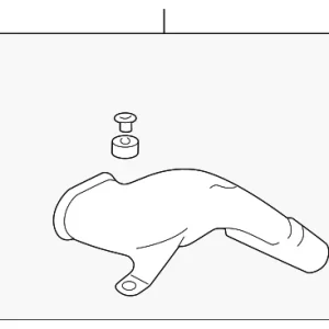 Air Inlet Duct - Mazda (BP4W-13-200A)