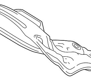 Upper Shield - Mazda (CW01-13-390A)