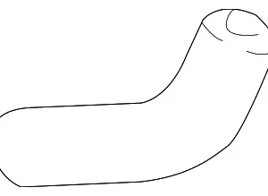 Hose - Mazda (EC01-42-231B)