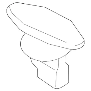 Door Weather-Strip Retainer - Mazda (BBM6-58-762)