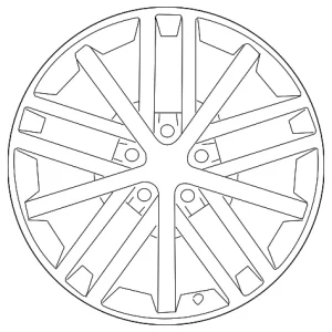 Wheel, Alloy - Mazda (9965-11-7080)