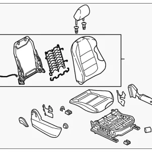 Seat Assembly - Mazda (BARA-57-100A-02)