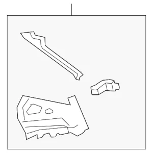 Tail Lamp Pocket - Mazda (GHK1-71-440)