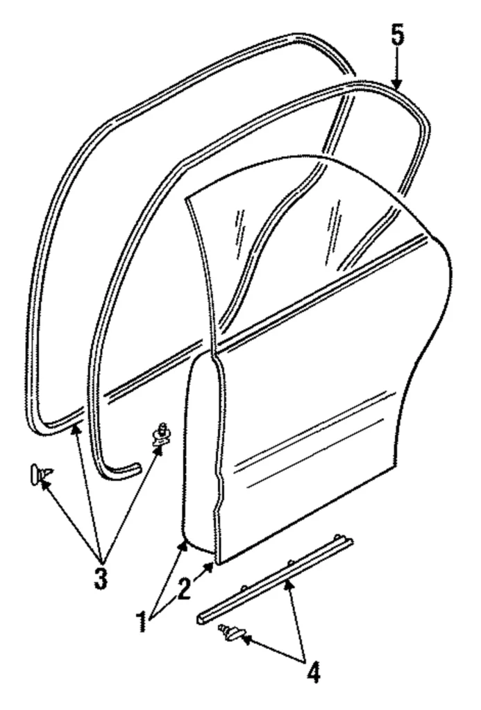 Outer Panel - Mazda (GA2K-72-031D)