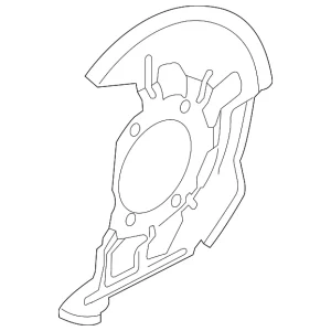 Splash Shield - Mazda (TK78-33-261)
