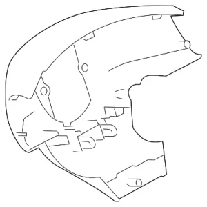 Lower Cover - Mazda (EH44-32-049B)