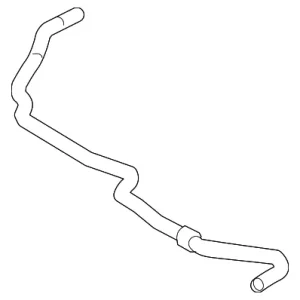 Reservoir Hose - Mazda (AJ57-15-381C)