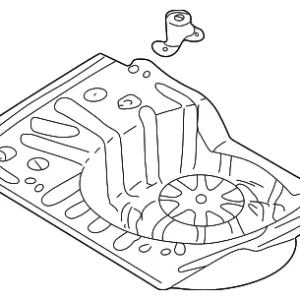 Rear Floor Pan - Mazda (BNYV-53-75X)