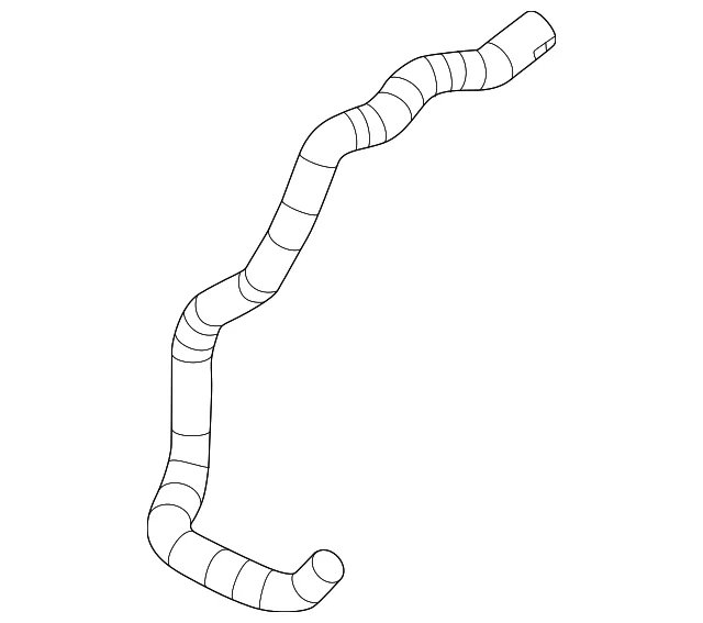 Lower Hose - Mazda (PXDH-15-18Y)