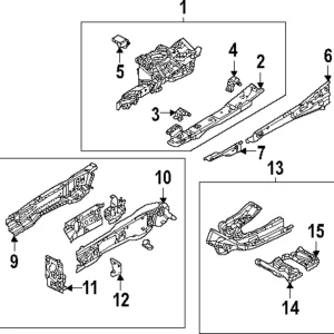 Torque Box - Mazda (DN4E-53-381)