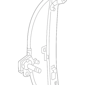 Window Regulator - Mazda (BJ0E-58-590B)