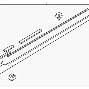 Rocker Molding - Mazda (BNYV-51-P40)