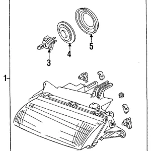 Rear Cover - Mazda (B092-51-038)