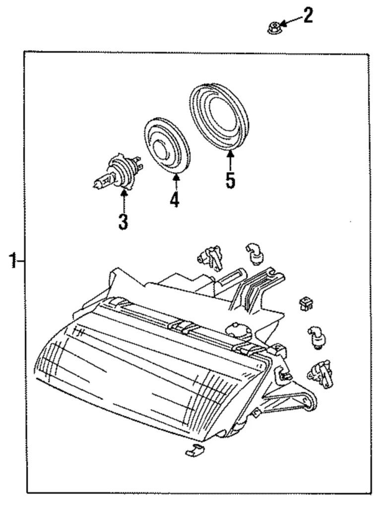 Rear Cover - Mazda (W323-51-0A1)