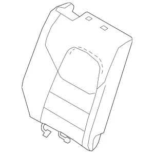 Seat Back Cover - Mazda (KRC3-88-401-13)