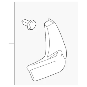 Outer Molding - Mazda (C513-50-8E0A)