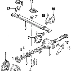 Backing Plate - Mazda (ZZM2-26-290)