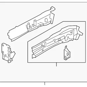 Rail Assembly - Mazda (KD53-53-31XC)