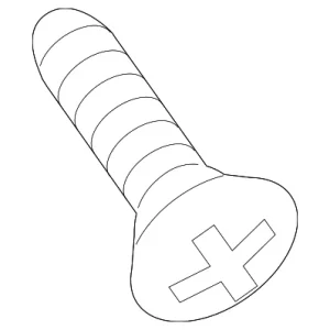 Lamp Screw - Mazda (GEG1-69-126)