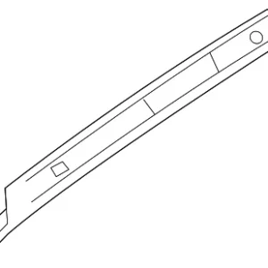 Roof Rail Reinforcement - Mazda (GHP9-70-251)