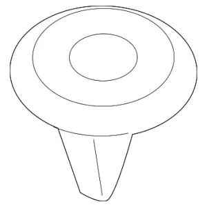 Center Insulator Retainer Nut - Mazda (BDTS-68-625)