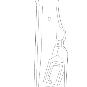 Rear Pillar Trim - Mazda (1F70-68-951-30)