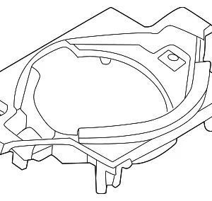Inst Panel Speaker Bezel - Mazda (DN4E-66-BC0A)