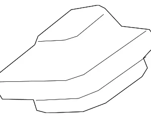 Rocker Molding Clip - Mazda (BP4L-51-SJ3)
