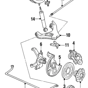 Splash Shield - Mazda (UC86-33-270)