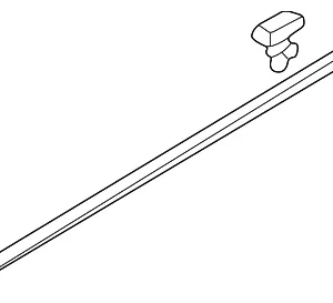 Upper Weather-Strip - Mazda (LC62-72-83XF)