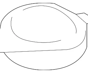 Reservoir Cap - Mazda (D350-67-483)